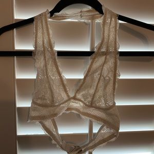 White FREE PEOPLE bandeau - halter